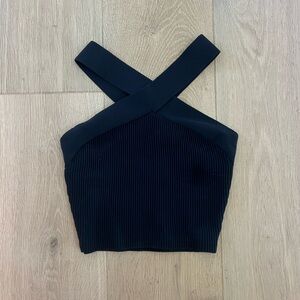 aritzia halter neck top